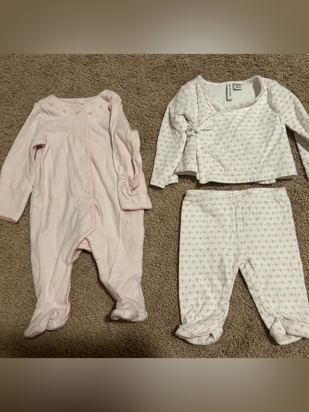 Janie and Jack newborn outfits